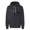 Unisex Garment-Dyed Lightweight Fleece Hooded Sweatshirt Thumbnail
