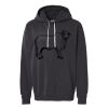 Unisex Garment-Dyed Lightweight Fleece Hooded Sweatshirt Thumbnail