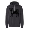 Unisex Garment-Dyed Lightweight Fleece Hooded Sweatshirt Thumbnail