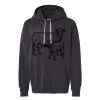 Unisex Garment-Dyed Lightweight Fleece Hooded Sweatshirt Thumbnail