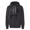 Unisex Garment-Dyed Lightweight Fleece Hooded Sweatshirt Thumbnail