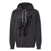 Unisex Garment-Dyed Lightweight Fleece Hooded Sweatshirt Thumbnail