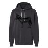 Unisex Garment-Dyed Lightweight Fleece Hooded Sweatshirt Thumbnail
