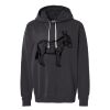 Unisex Garment-Dyed Lightweight Fleece Hooded Sweatshirt Thumbnail