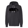 Unisex Garment-Dyed Lightweight Fleece Hooded Sweatshirt Thumbnail