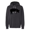 Unisex Garment-Dyed Lightweight Fleece Hooded Sweatshirt Thumbnail