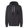 Unisex Garment-Dyed Lightweight Fleece Hooded Sweatshirt Thumbnail