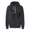 Unisex Garment-Dyed Lightweight Fleece Hooded Sweatshirt Thumbnail