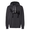 Unisex Garment-Dyed Lightweight Fleece Hooded Sweatshirt Thumbnail