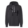Unisex Garment-Dyed Lightweight Fleece Hooded Sweatshirt Thumbnail