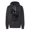 Unisex Garment-Dyed Lightweight Fleece Hooded Sweatshirt Thumbnail
