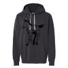 Unisex Garment-Dyed Lightweight Fleece Hooded Sweatshirt Thumbnail