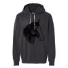 Unisex Garment-Dyed Lightweight Fleece Hooded Sweatshirt Thumbnail
