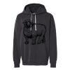 Unisex Garment-Dyed Lightweight Fleece Hooded Sweatshirt Thumbnail