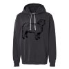 Unisex Garment-Dyed Lightweight Fleece Hooded Sweatshirt Thumbnail