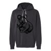 Unisex Garment-Dyed Lightweight Fleece Hooded Sweatshirt Thumbnail