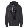 Unisex Garment-Dyed Lightweight Fleece Hooded Sweatshirt Thumbnail