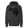 Unisex Garment-Dyed Lightweight Fleece Hooded Sweatshirt Thumbnail