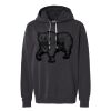 Unisex Garment-Dyed Lightweight Fleece Hooded Sweatshirt Thumbnail