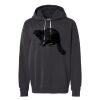 Unisex Garment-Dyed Lightweight Fleece Hooded Sweatshirt Thumbnail