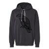 Unisex Garment-Dyed Lightweight Fleece Hooded Sweatshirt Thumbnail