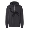 Unisex Garment-Dyed Lightweight Fleece Hooded Sweatshirt Thumbnail