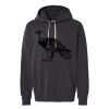 Unisex Garment-Dyed Lightweight Fleece Hooded Sweatshirt Thumbnail