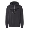 Unisex Garment-Dyed Lightweight Fleece Hooded Sweatshirt Thumbnail