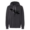 Unisex Garment-Dyed Lightweight Fleece Hooded Sweatshirt Thumbnail