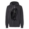 Unisex Garment-Dyed Lightweight Fleece Hooded Sweatshirt Thumbnail
