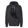Unisex Garment-Dyed Lightweight Fleece Hooded Sweatshirt Thumbnail
