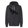 Unisex Garment-Dyed Lightweight Fleece Hooded Sweatshirt Thumbnail