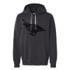 Unisex Garment-Dyed Lightweight Fleece Hooded Sweatshirt Thumbnail