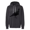 Unisex Garment-Dyed Lightweight Fleece Hooded Sweatshirt Thumbnail