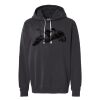 Unisex Garment-Dyed Lightweight Fleece Hooded Sweatshirt Thumbnail
