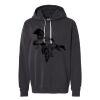 Unisex Garment-Dyed Lightweight Fleece Hooded Sweatshirt Thumbnail