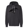 Unisex Garment-Dyed Lightweight Fleece Hooded Sweatshirt Thumbnail