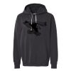 Unisex Garment-Dyed Lightweight Fleece Hooded Sweatshirt Thumbnail