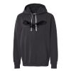 Unisex Garment-Dyed Lightweight Fleece Hooded Sweatshirt Thumbnail