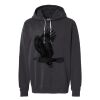 Unisex Garment-Dyed Lightweight Fleece Hooded Sweatshirt Thumbnail