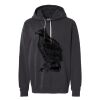 Unisex Garment-Dyed Lightweight Fleece Hooded Sweatshirt Thumbnail