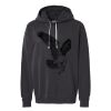 Unisex Garment-Dyed Lightweight Fleece Hooded Sweatshirt Thumbnail