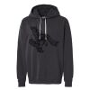 Unisex Garment-Dyed Lightweight Fleece Hooded Sweatshirt Thumbnail