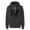 Unisex Garment-Dyed Lightweight Fleece Hooded Sweatshirt Thumbnail