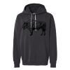 Unisex Garment-Dyed Lightweight Fleece Hooded Sweatshirt Thumbnail