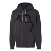 Unisex Garment-Dyed Lightweight Fleece Hooded Sweatshirt Thumbnail