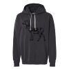 Unisex Garment-Dyed Lightweight Fleece Hooded Sweatshirt Thumbnail
