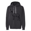 Unisex Garment-Dyed Lightweight Fleece Hooded Sweatshirt Thumbnail