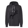 Unisex Garment-Dyed Lightweight Fleece Hooded Sweatshirt Thumbnail