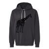 Unisex Garment-Dyed Lightweight Fleece Hooded Sweatshirt Thumbnail